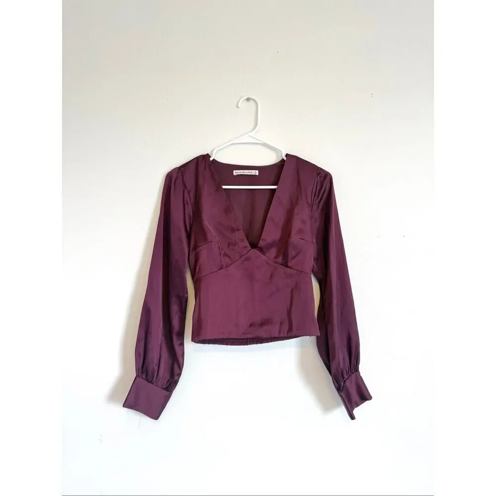 Abercrombie & Fitch Satin Top